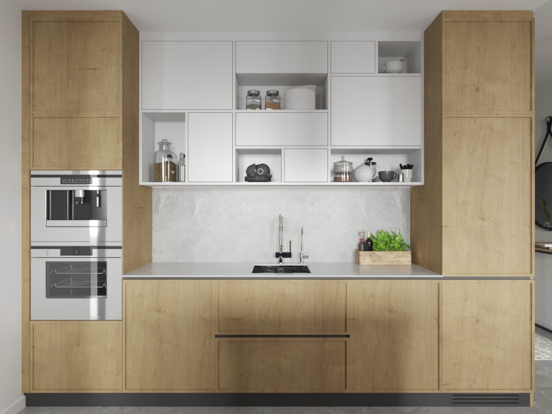 Дизайн кухни-гостиной