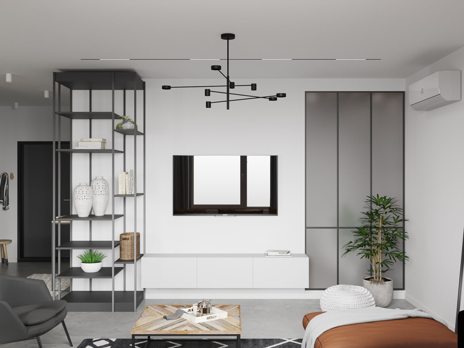 Дизайн кухни-гостиной