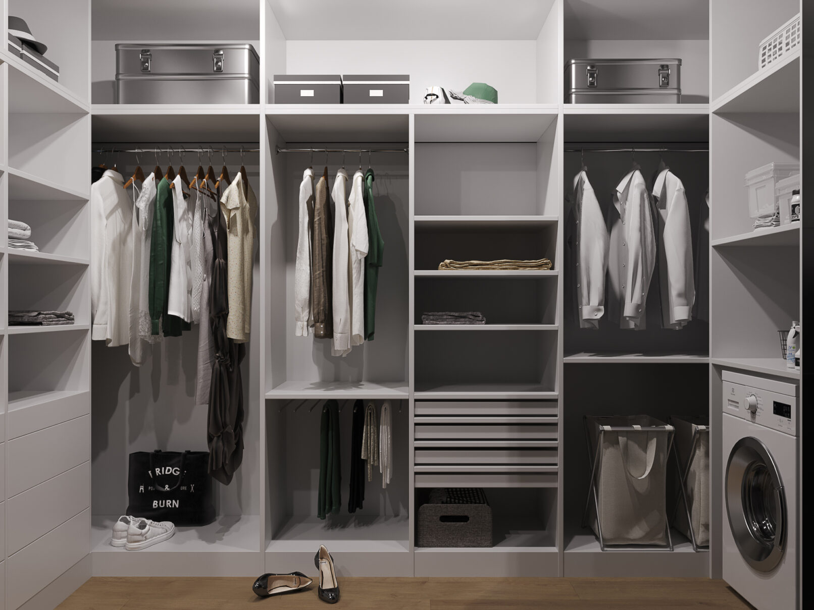 Дизайн гардеробной