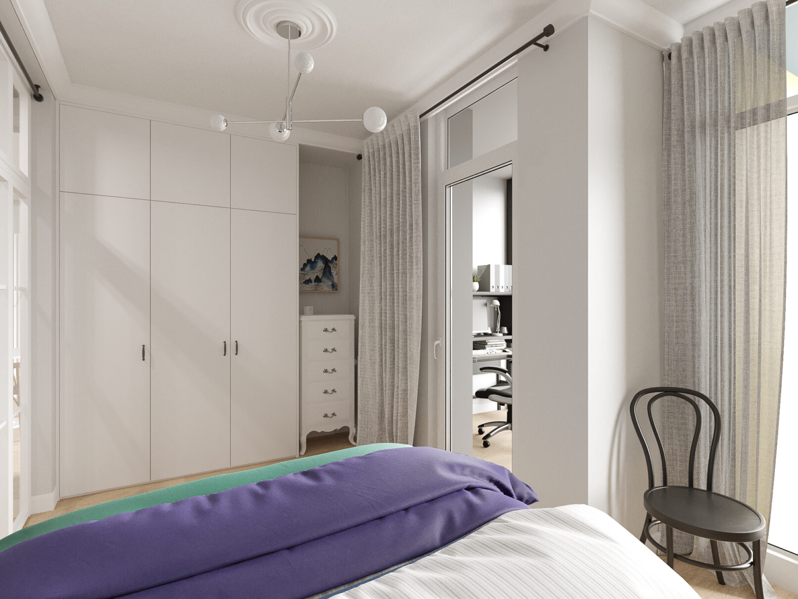 Интерьер спальни