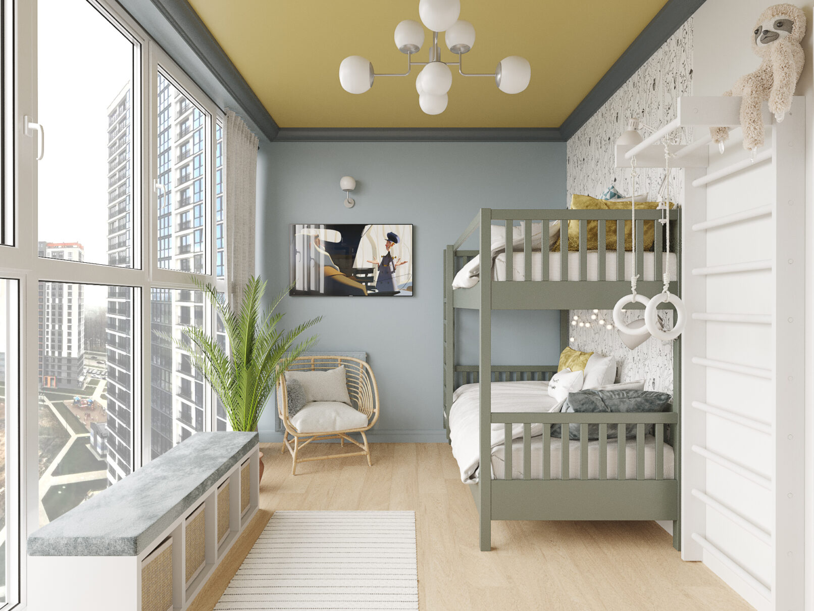 Интерьер детской комнаты