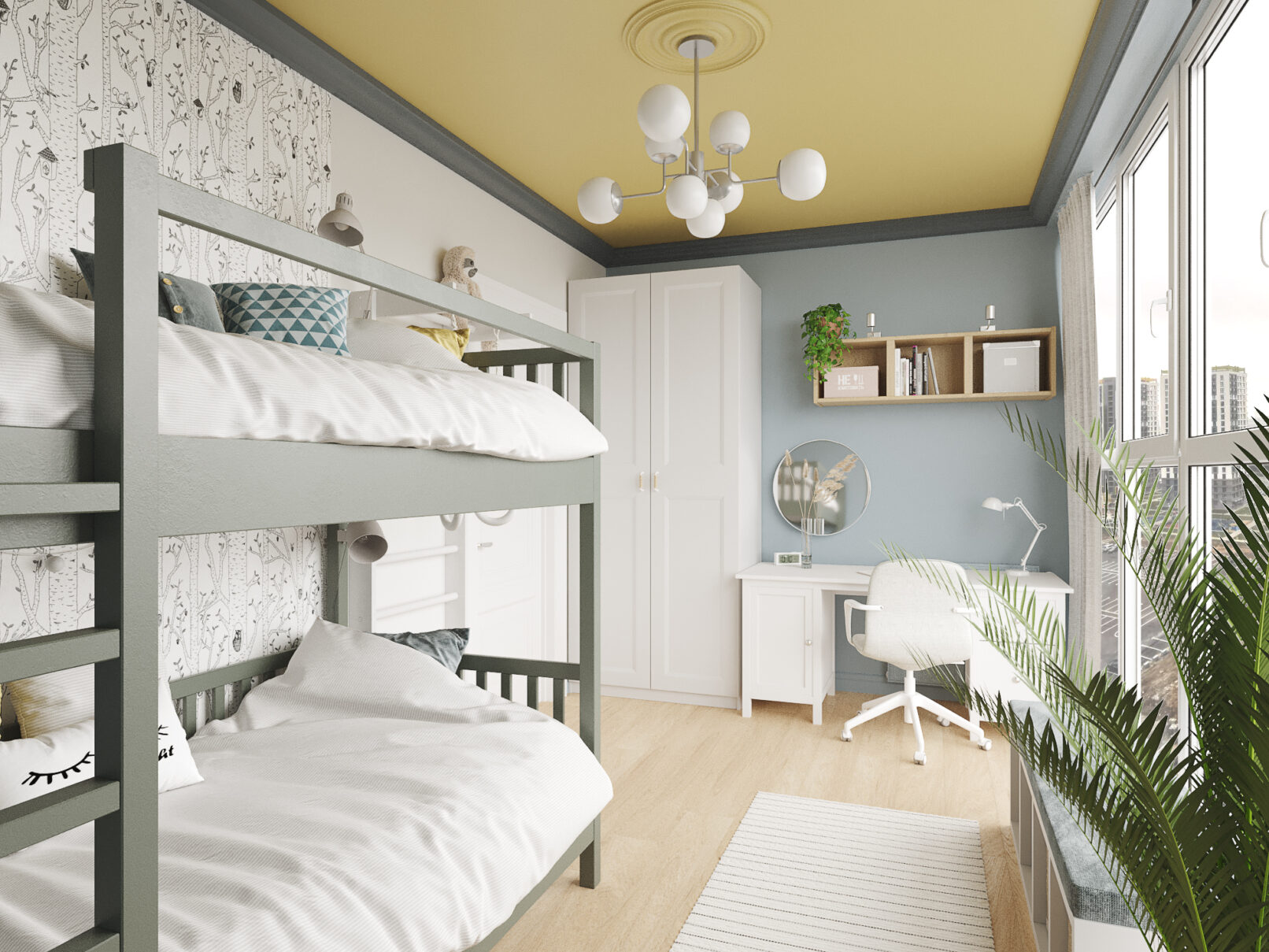 Интерьер детской комнаты