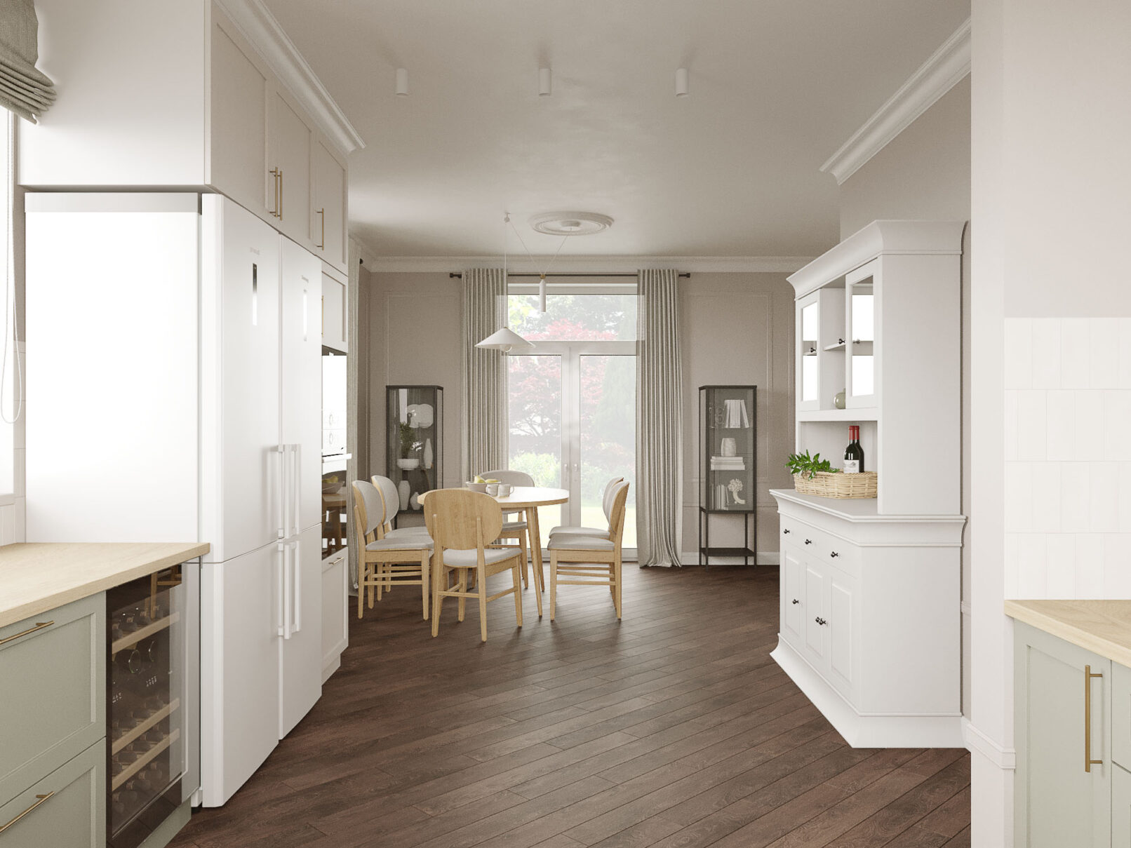 Интерьер столовой