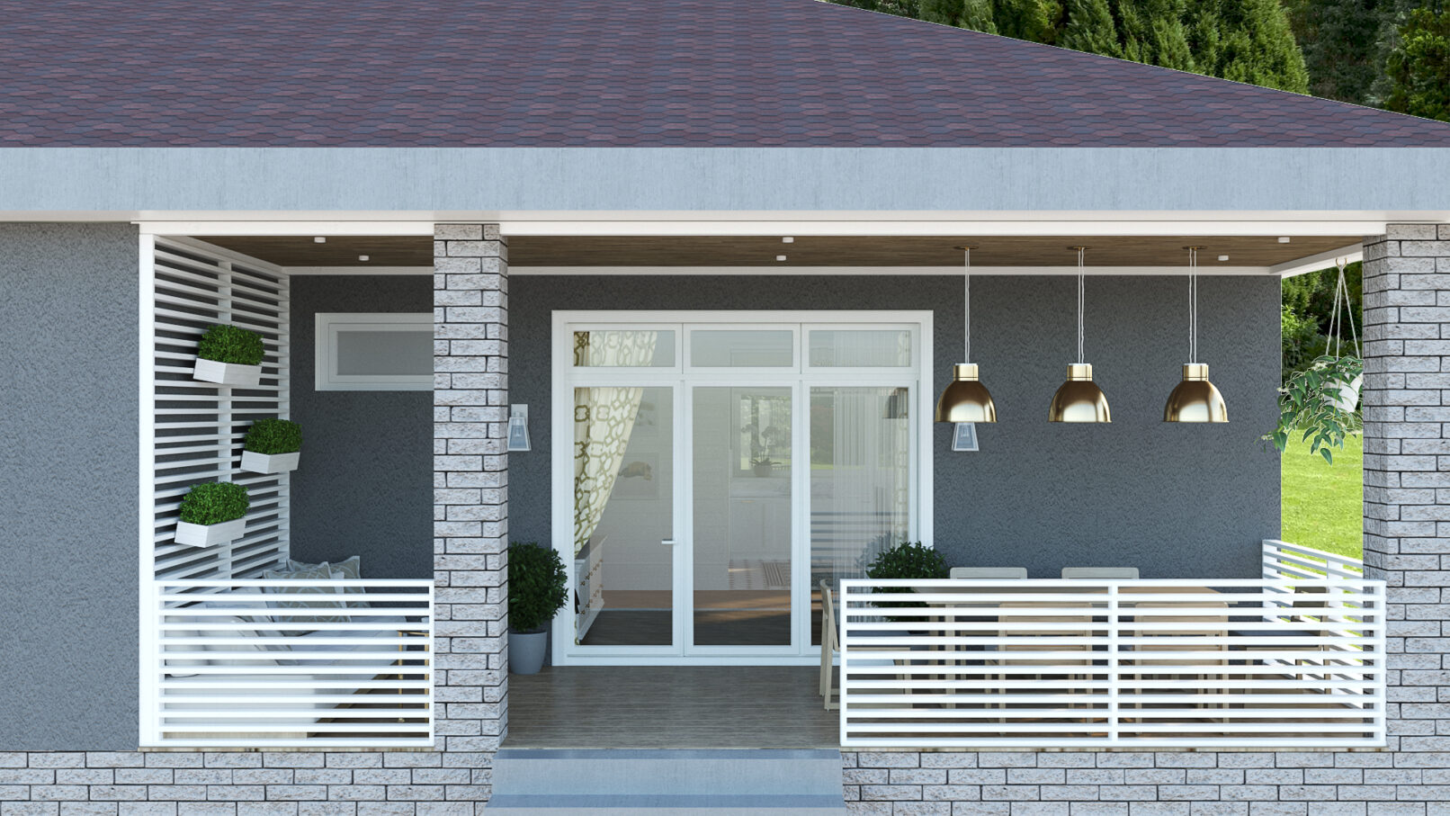 Дизайн террасы