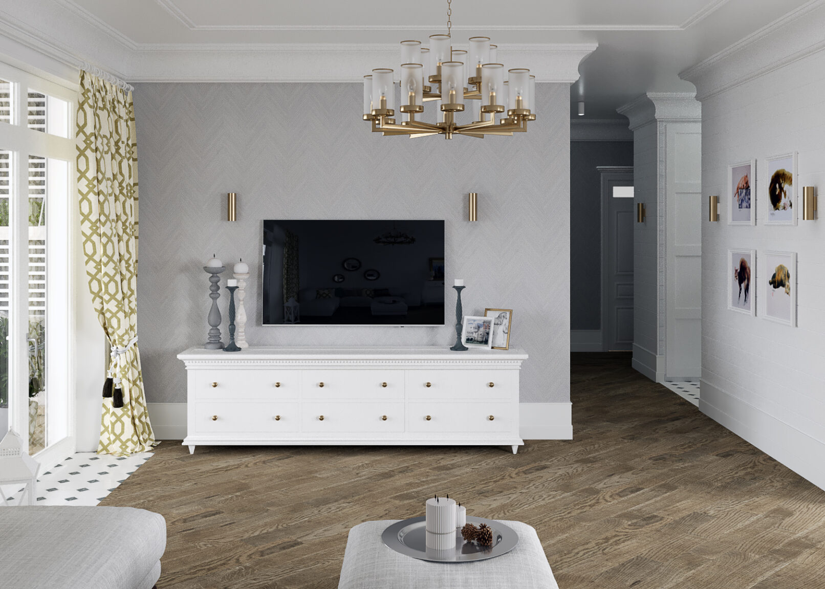 Интерьер гостиной