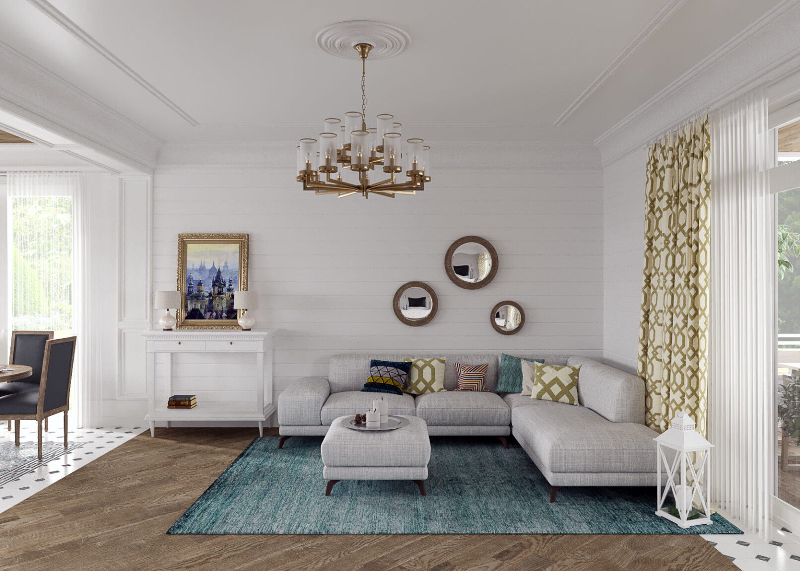 Дизайн гостиной