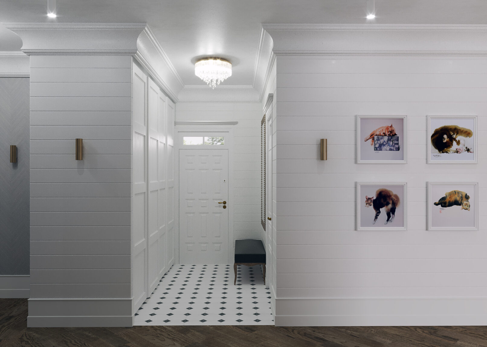 Интерьер прихожей