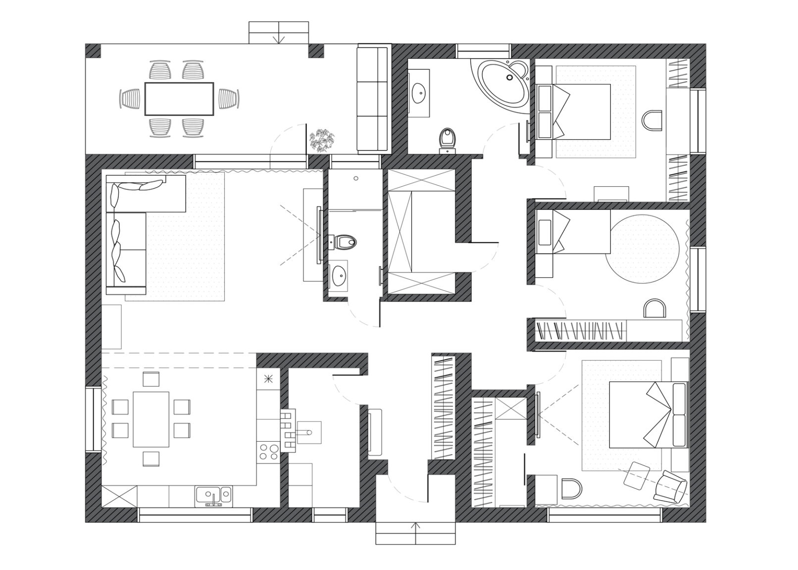 Планировочное решение