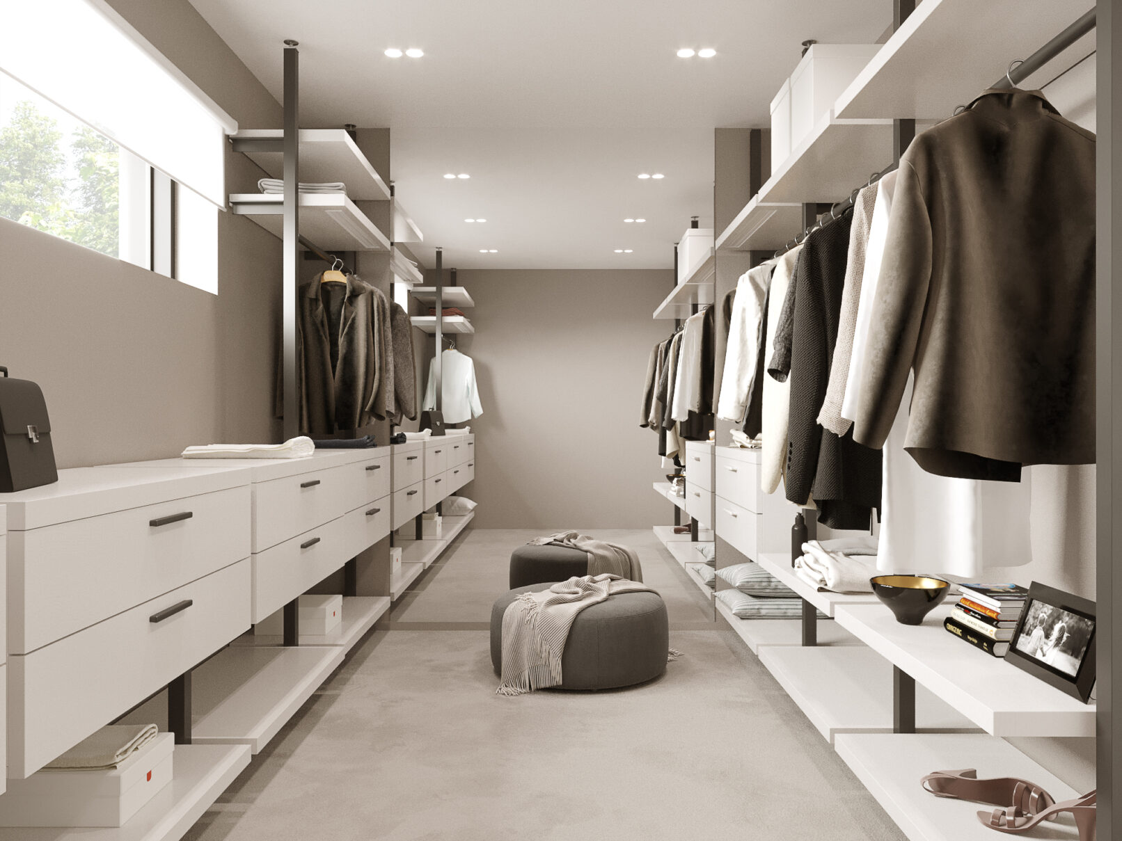 Дизайн гардеробной